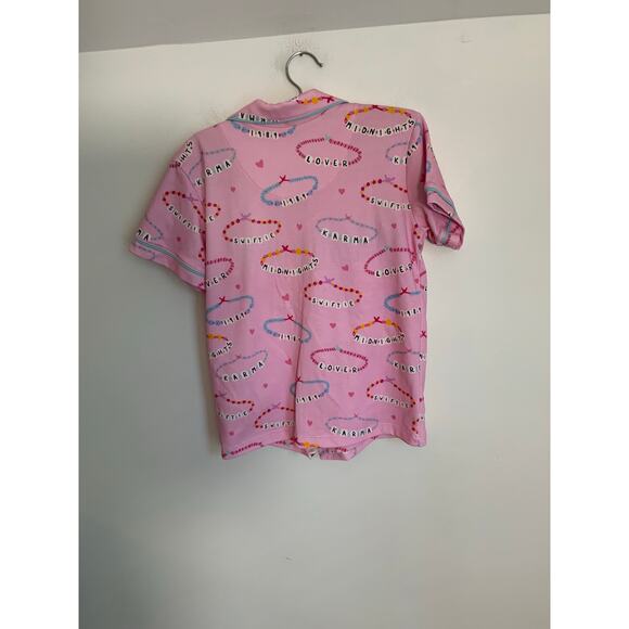 Swifty Friendship Bracelet Pima Cotton Pajamas NWT size 8 - Picture 5 of 5